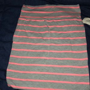Forever 21 Stretch Striped mini skirt
